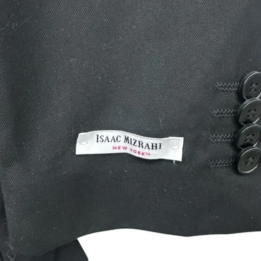 Isaac Mizrahi New York Boys Blazer Size 20 Black Single-Breasted Lined Formal